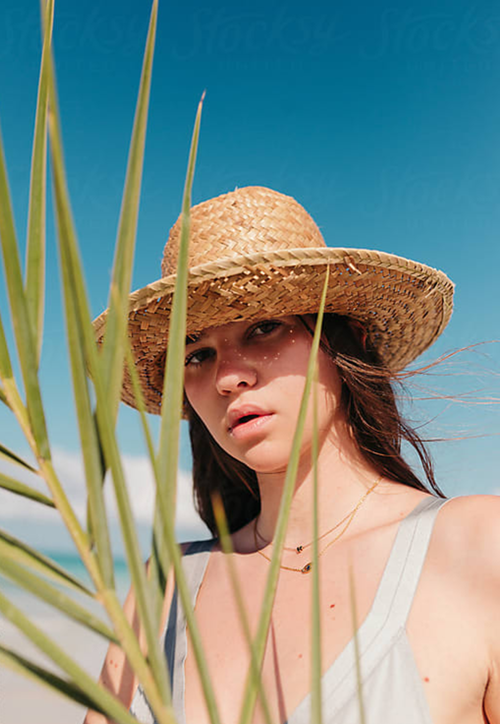 Life of soleil straw hat